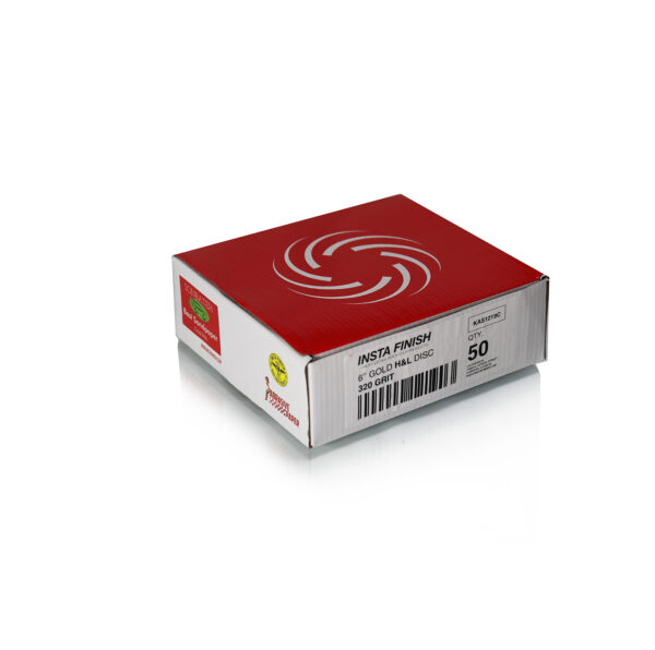 6" Gold Hook and Loop Disc Sand Paper - Image 10