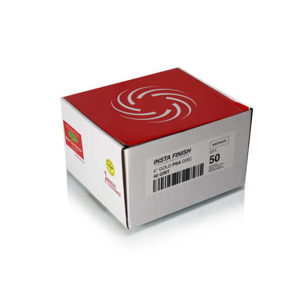 6" Gold PSA Disc Sand Paper - Image 2