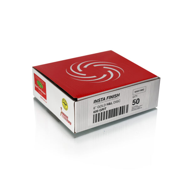 6" Gold Hook and Loop Disc Sand Paper - Image 14
