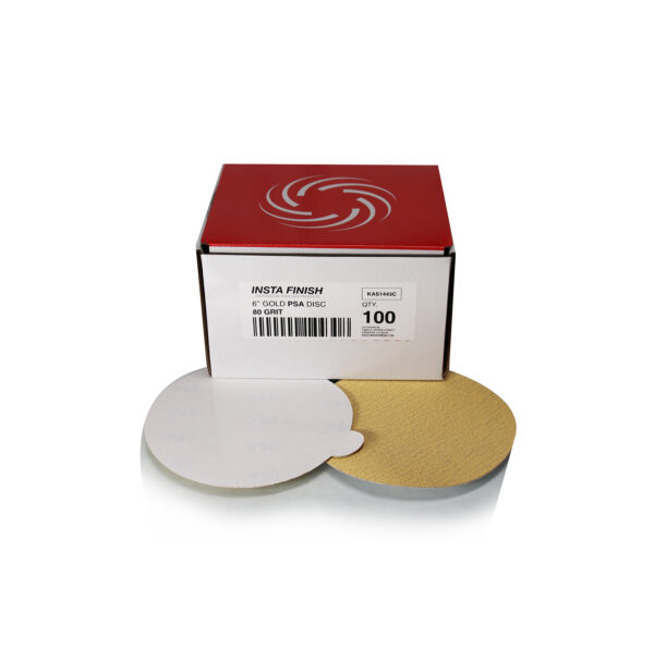 6" Gold PSA Disc Sand Paper - Image 4